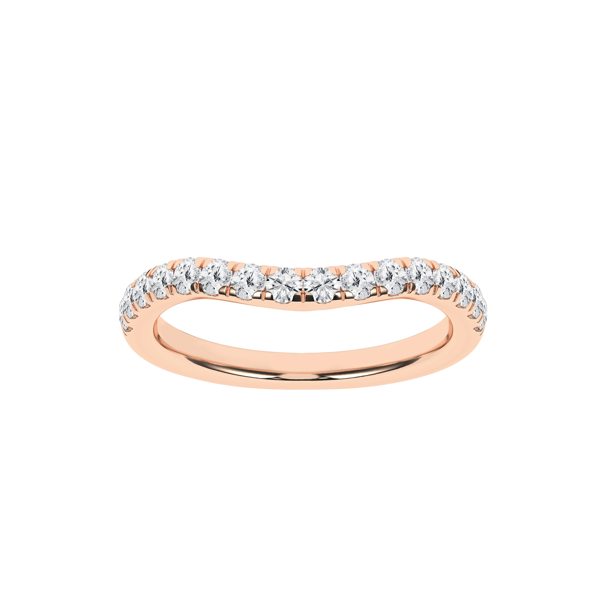 Contour Wedding Band (Round) - Oz's Jewelers by The Hickory Jewelry Company