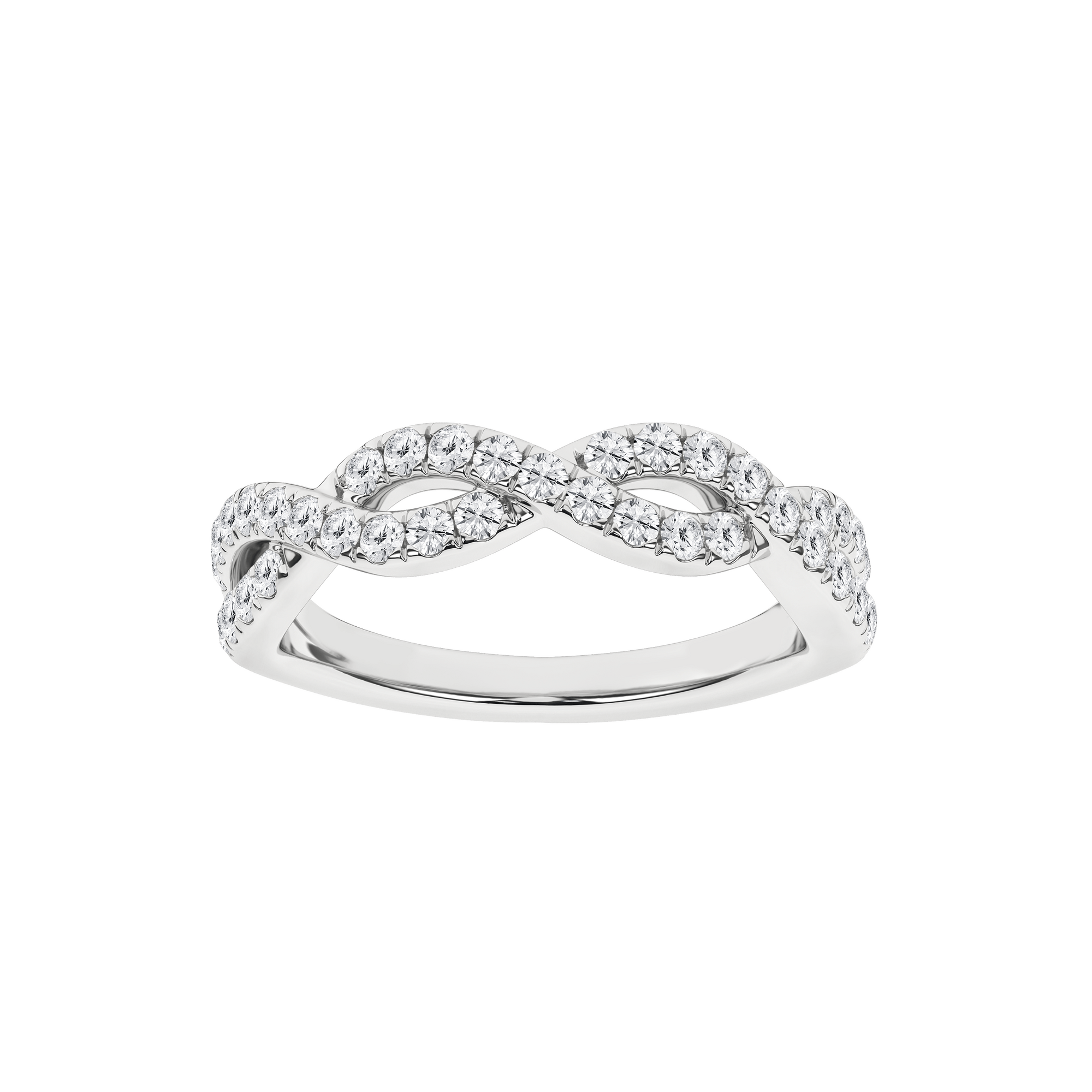 Criss - Cross Band (Round) - Oz's Jewelers by The Hickory Jewelry Company