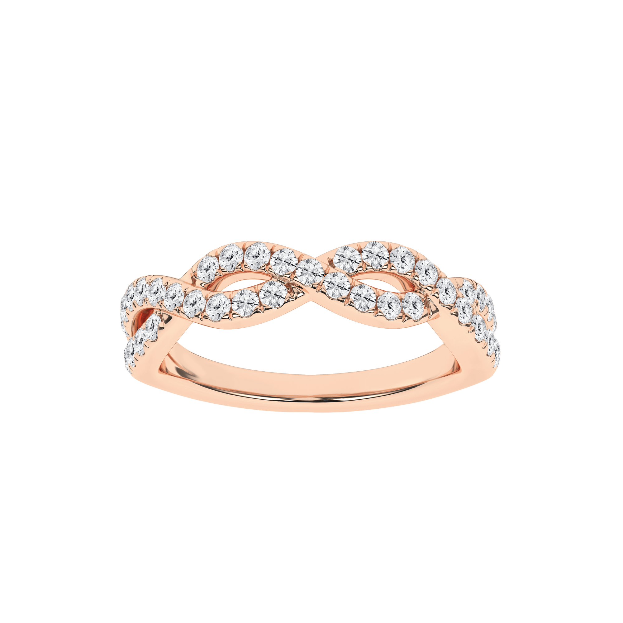 Criss - Cross Band (Round) - Oz's Jewelers by The Hickory Jewelry Company