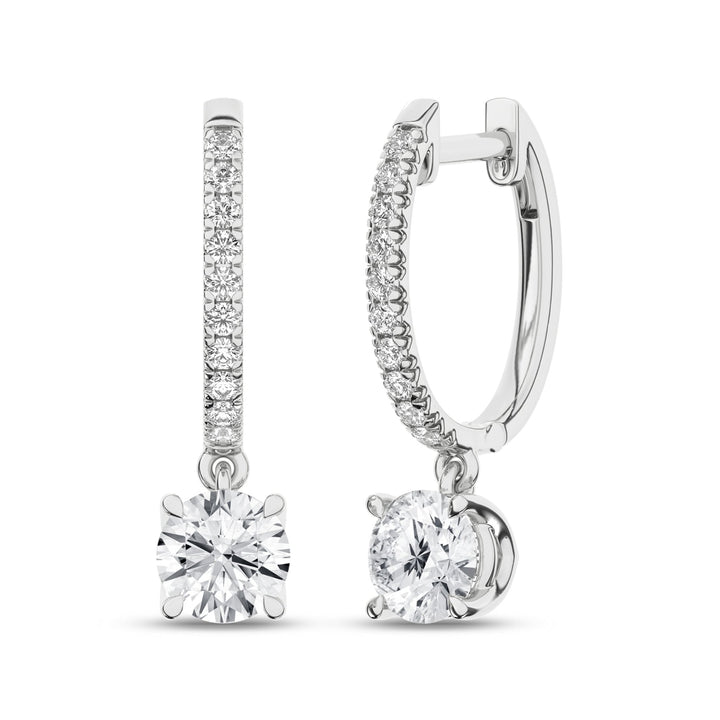 Drop Earrings (Round) - Oz's Jewelers by The Hickory Jewelry Company