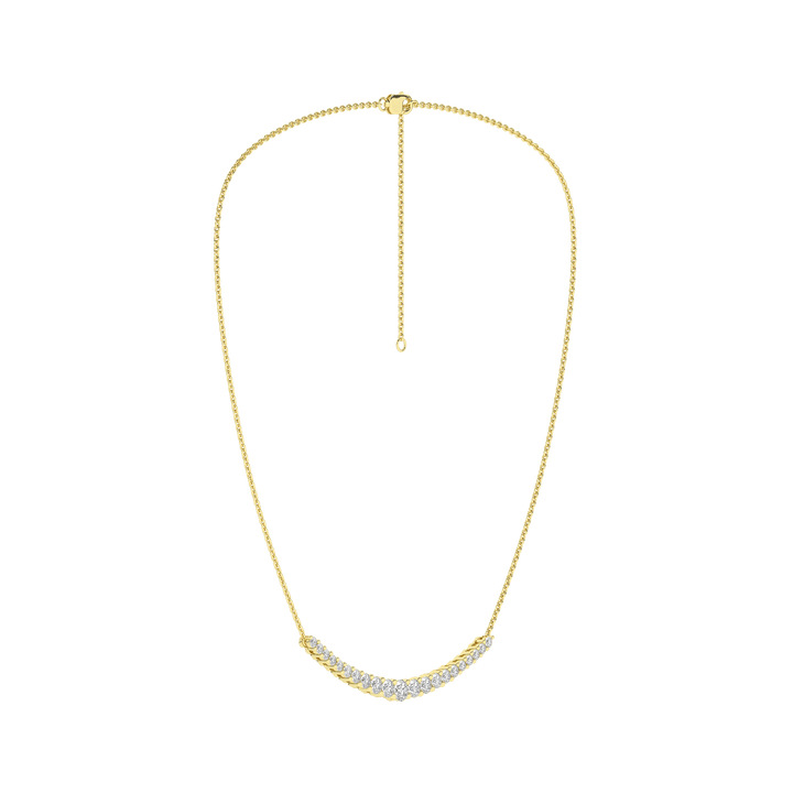 Graduated Diamond Necklace (Round) - Oz's Jewelers by The Hickory Jewelry Company