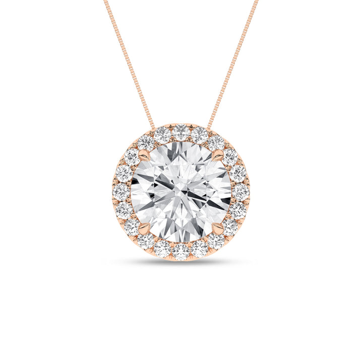 Halo Pendant (Round) - Oz's Jewelers by The Hickory Jewelry Company