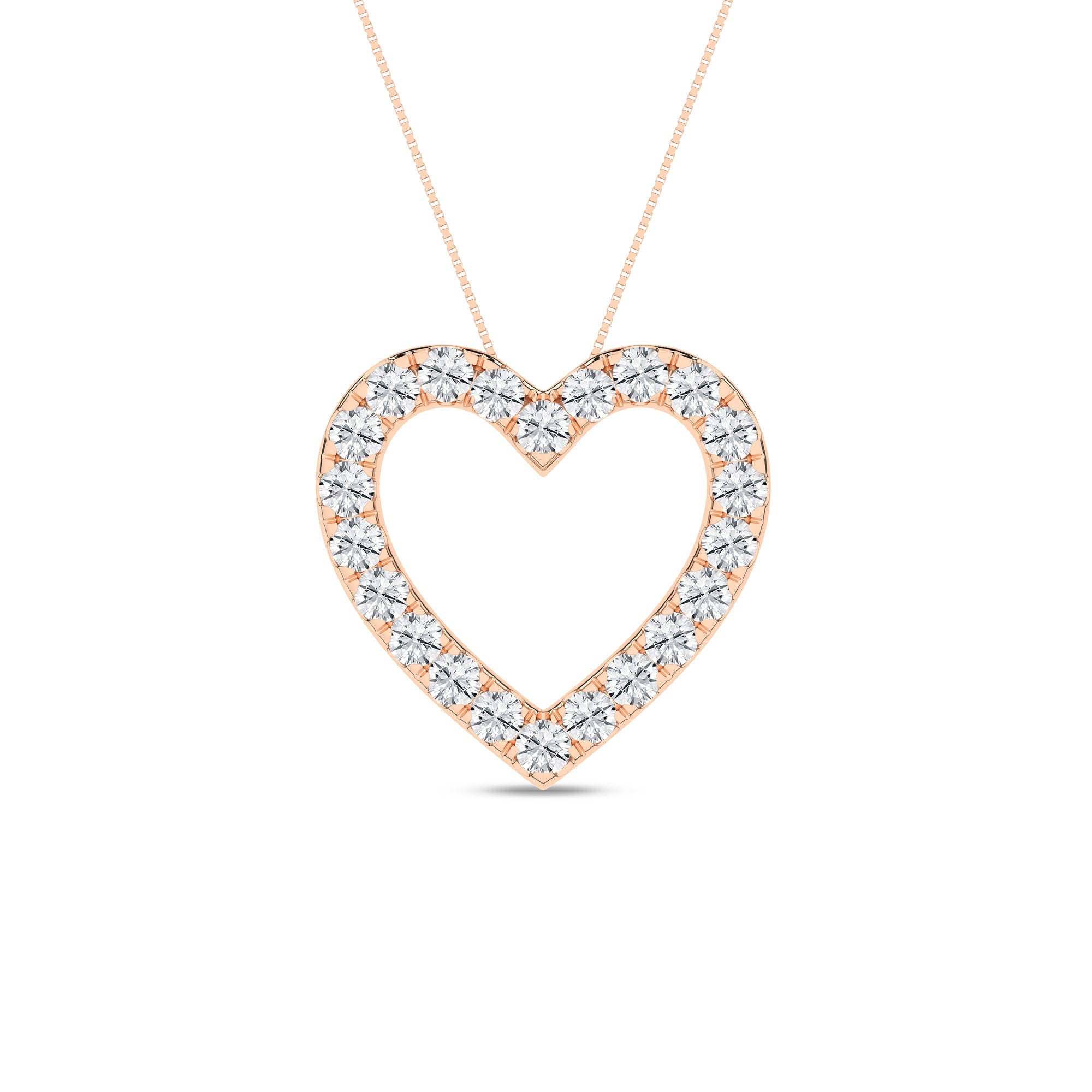 Heart Pendant (Round) - Oz's Jewelers by The Hickory Jewelry Company