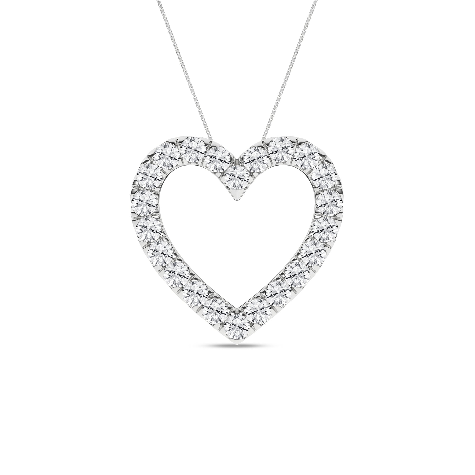 Heart Pendant (Round) - Oz's Jewelers by The Hickory Jewelry Company