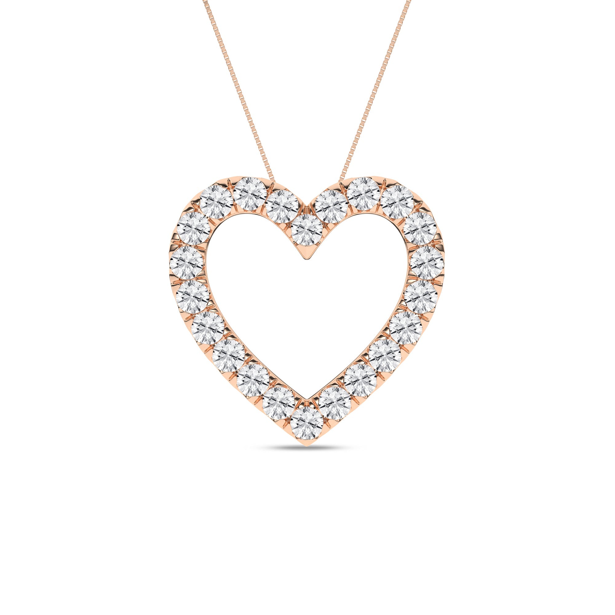 Heart Pendant (Round) - Oz's Jewelers by The Hickory Jewelry Company