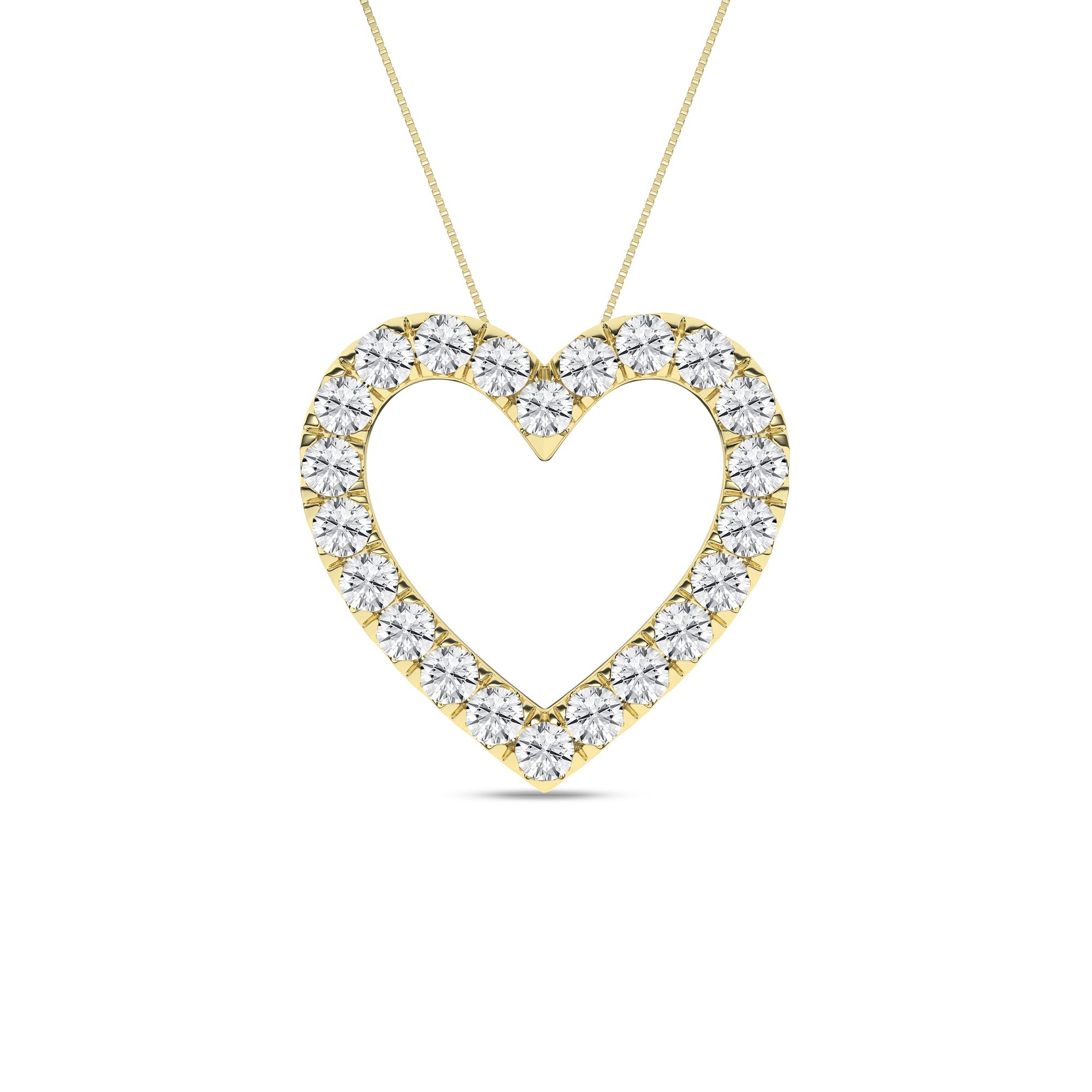 Heart Pendant (Round) - Oz's Jewelers by The Hickory Jewelry Company