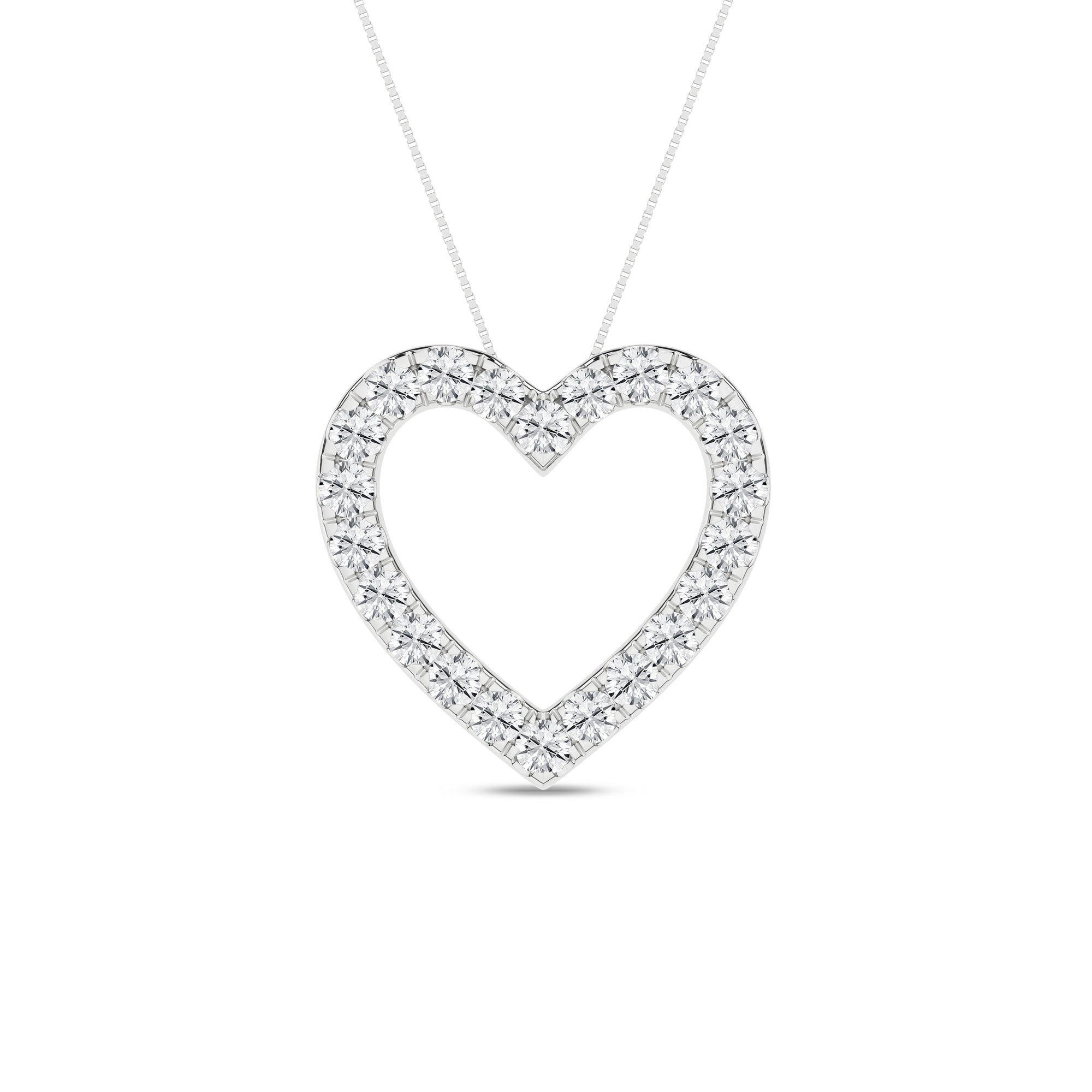 Heart Pendant (Round) - Oz's Jewelers by The Hickory Jewelry Company