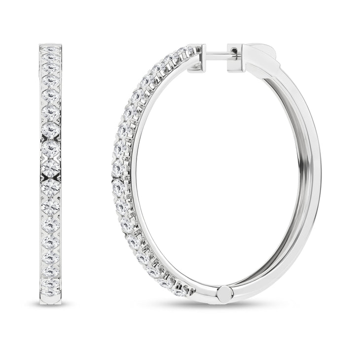 Hoop Earrings (Round) - Oz's Jewelers by The Hickory Jewelry Company