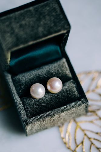 Pearl Stud Earrings in 14kt Gold - Oz's Jewelers