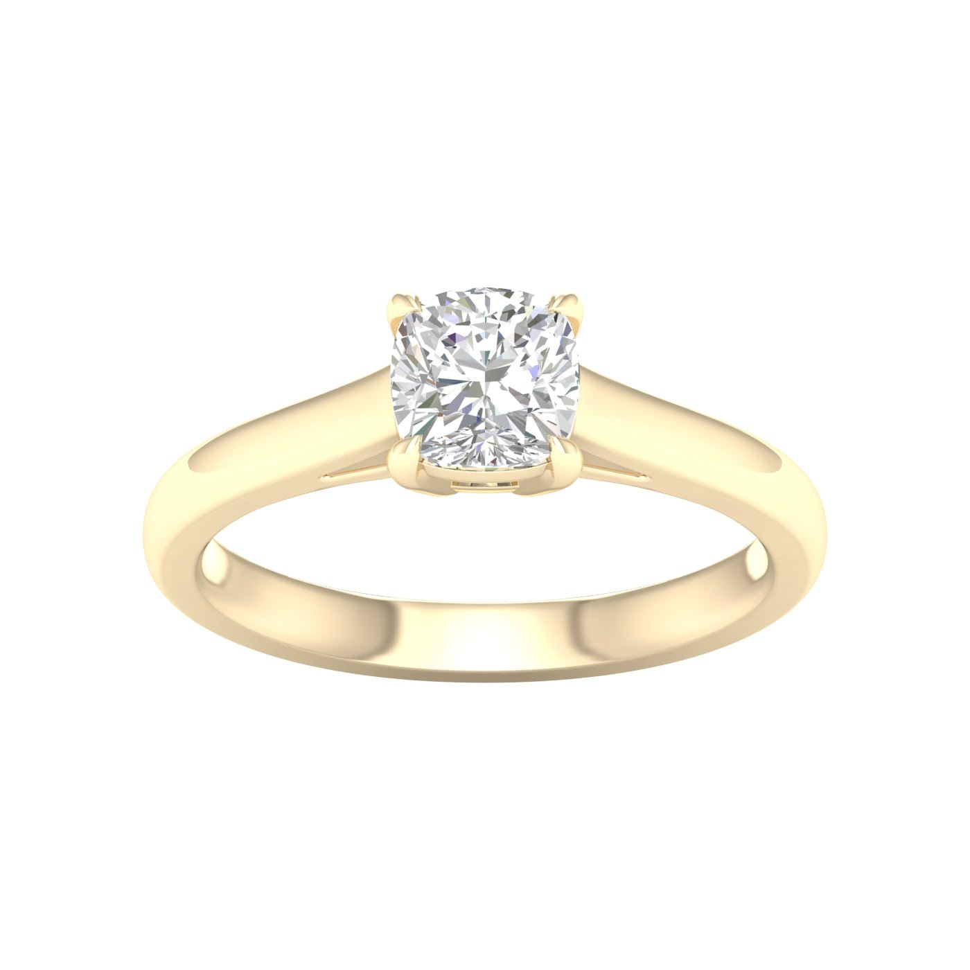 Solitaire Ring (Cushion) - Oz's Jewelers by The Hickory Jewelry Company