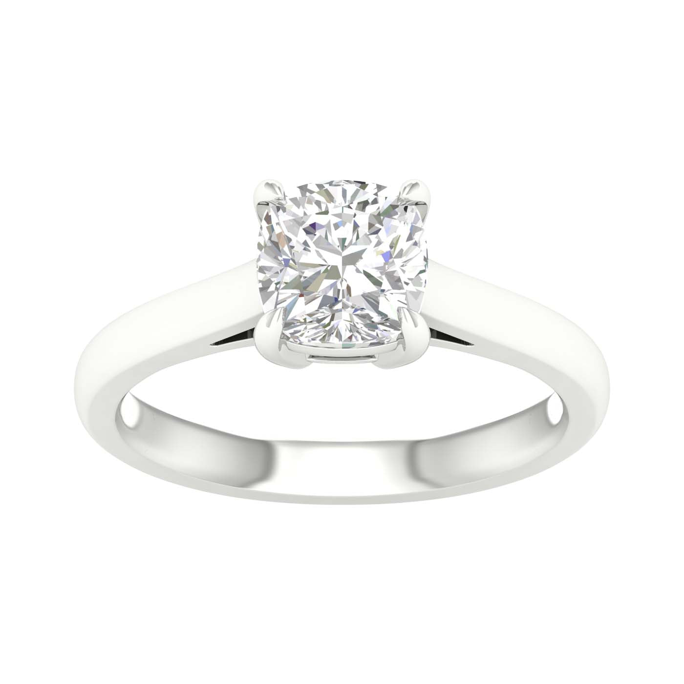 Solitaire Ring (Cushion) - Oz's Jewelers by The Hickory Jewelry Company