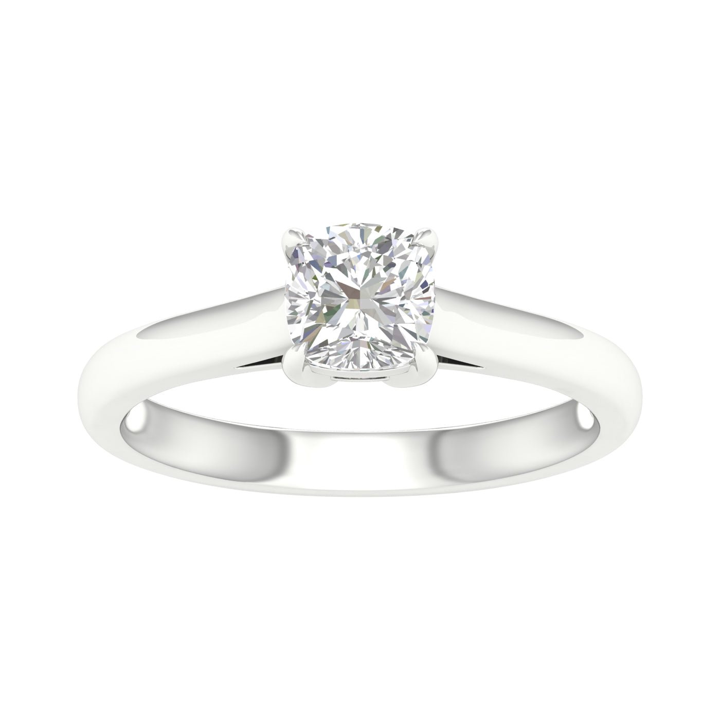 Solitaire Ring (Cushion) - Oz's Jewelers by The Hickory Jewelry Company