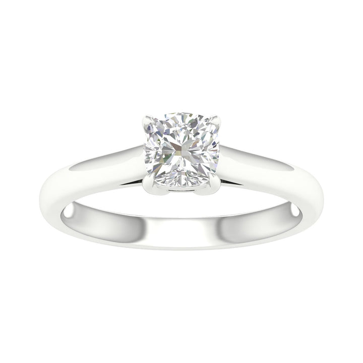 Solitaire Ring (Cushion) - Oz's Jewelers by The Hickory Jewelry Company