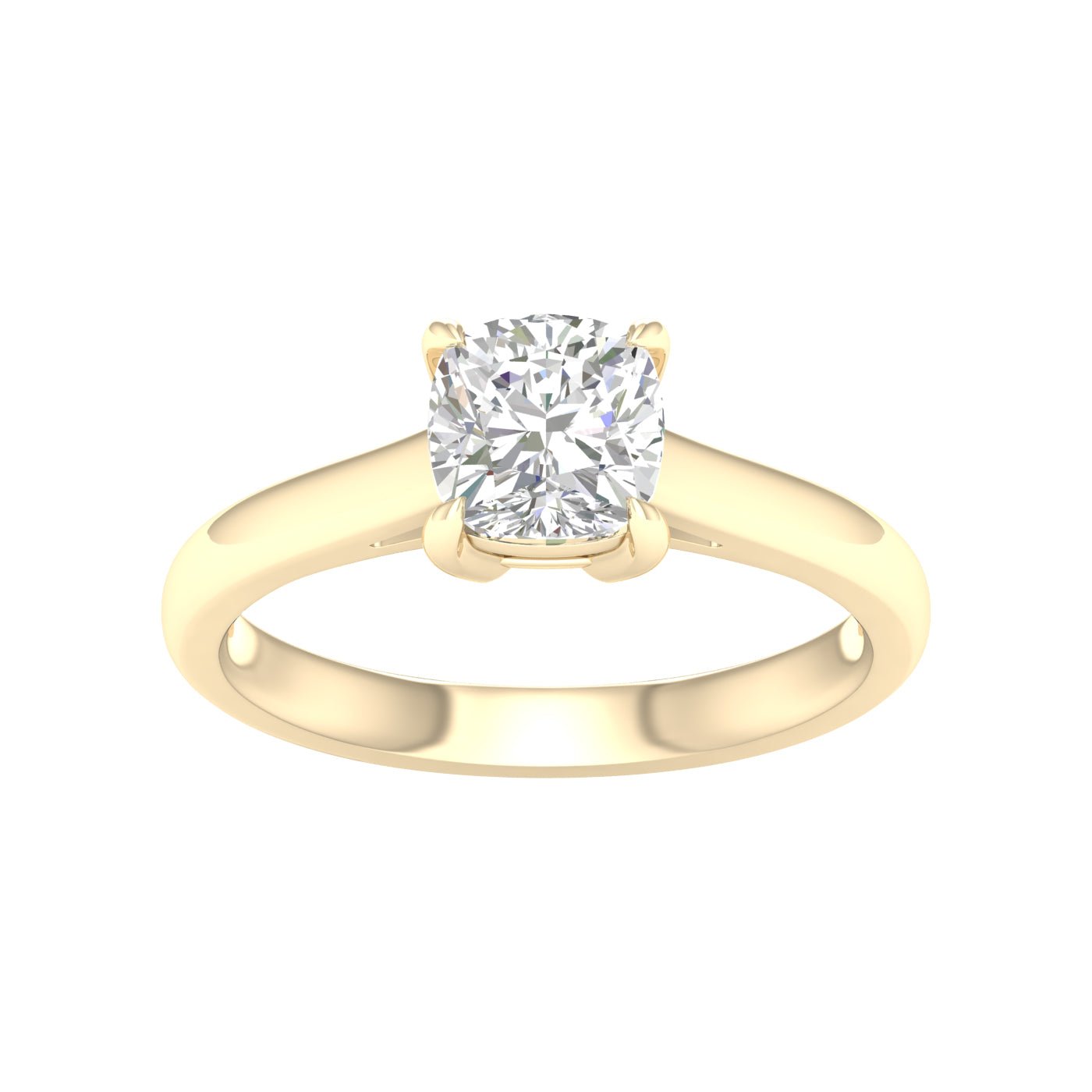 Solitaire Ring (Cushion) - Oz's Jewelers by The Hickory Jewelry Company