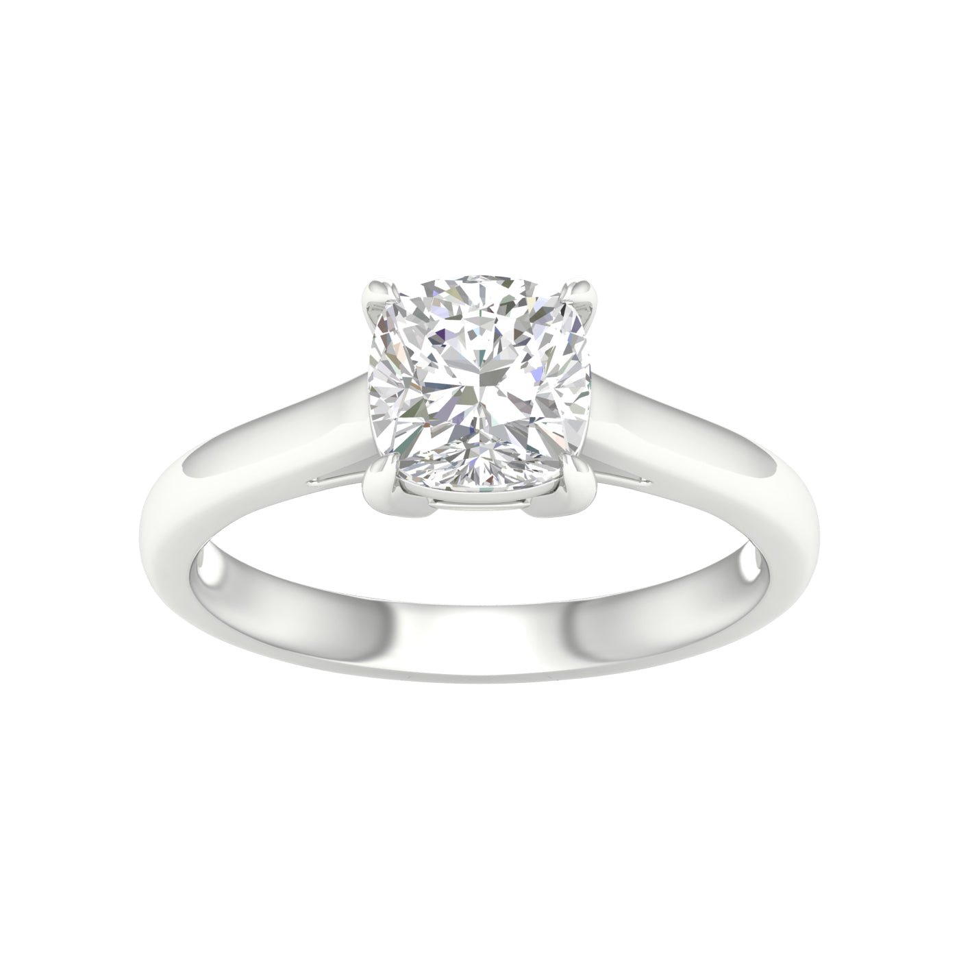 Solitaire Ring (Cushion) - Oz's Jewelers by The Hickory Jewelry Company