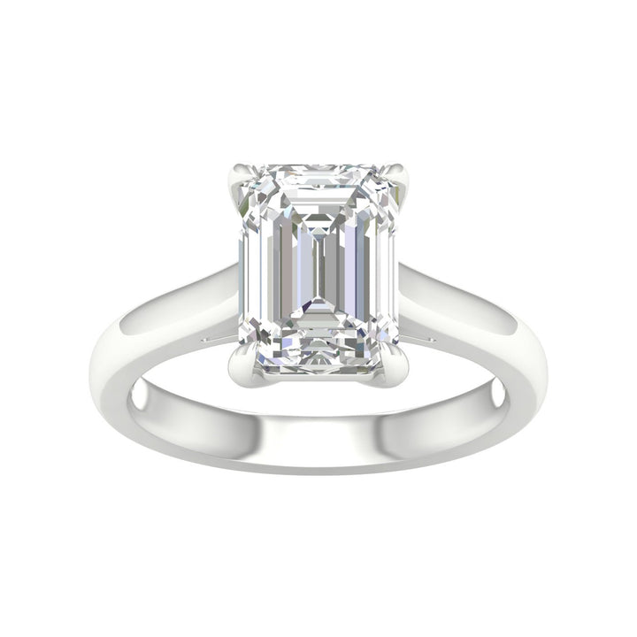 Solitaire Ring (Emerald) - Oz's Jewelers by The Hickory Jewelry Company