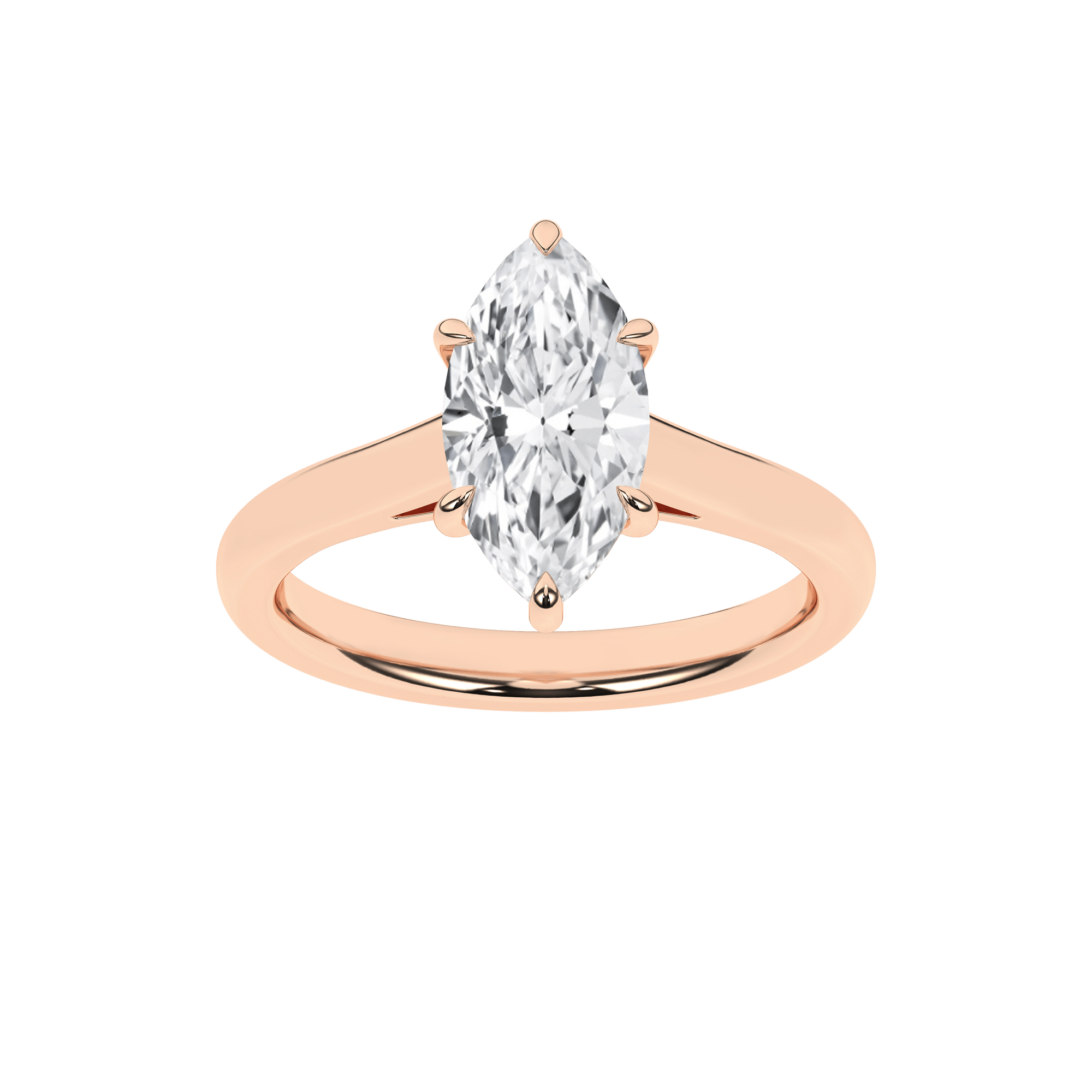 Solitaire Ring (Marquise) - Oz's Jewelers by The Hickory Jewelry Company