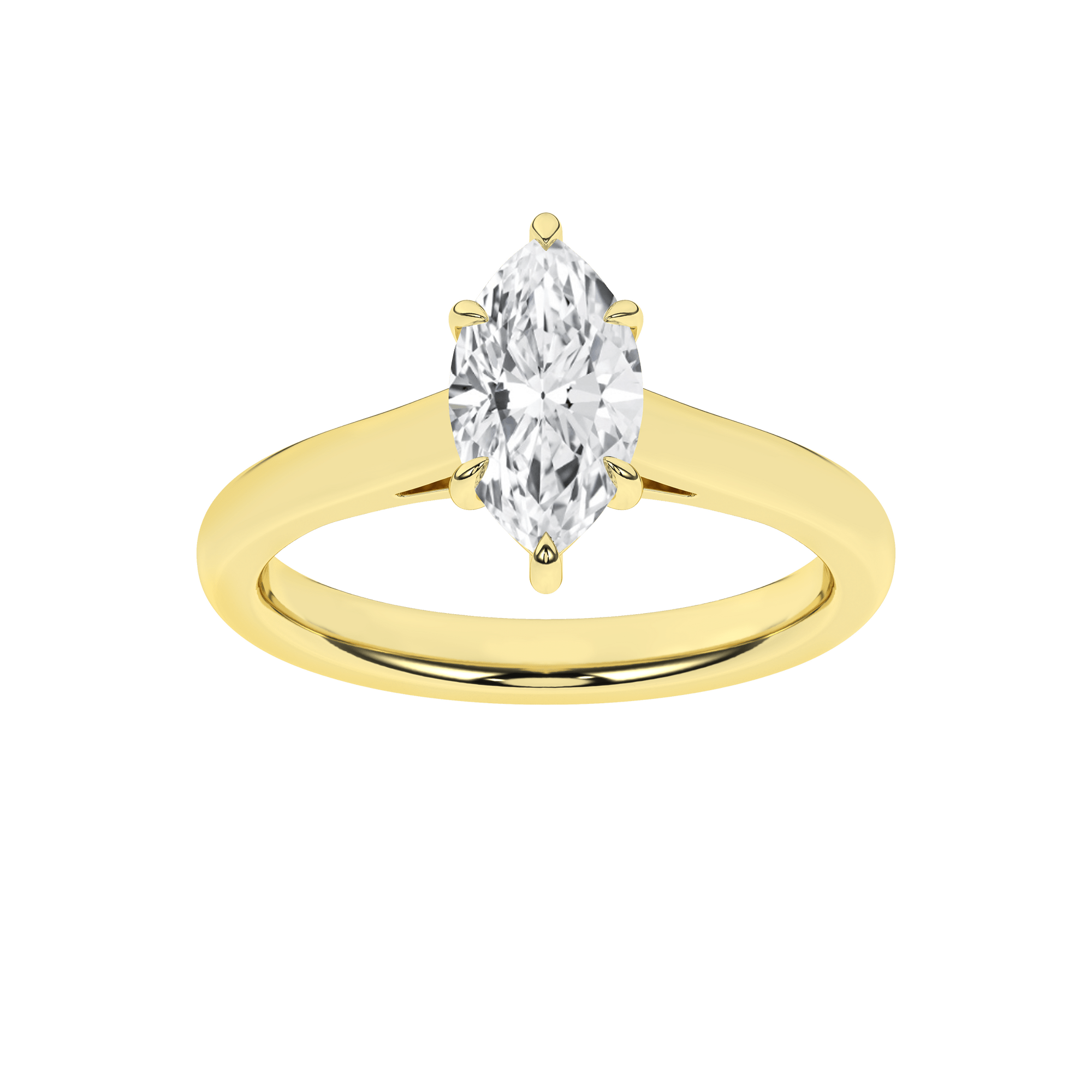 Solitaire Ring (Marquise) - Oz's Jewelers by The Hickory Jewelry Company