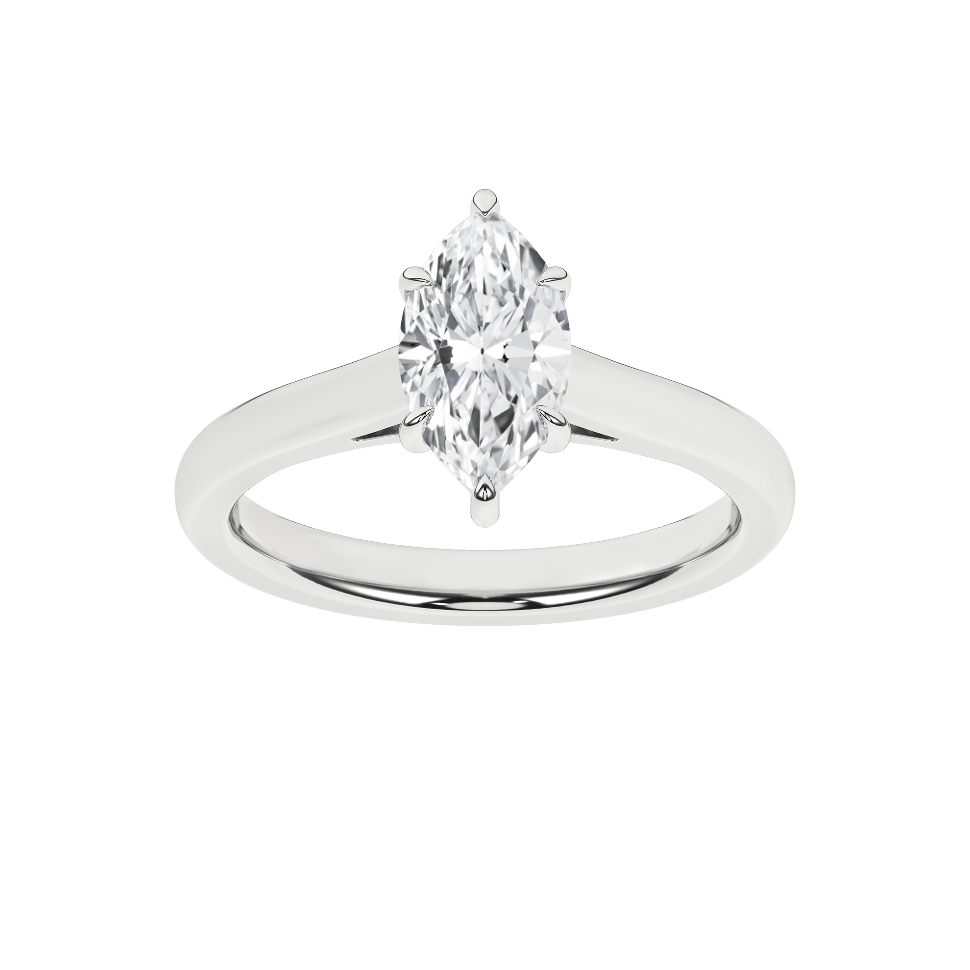 Solitaire Ring (Marquise) - Oz's Jewelers by The Hickory Jewelry Company