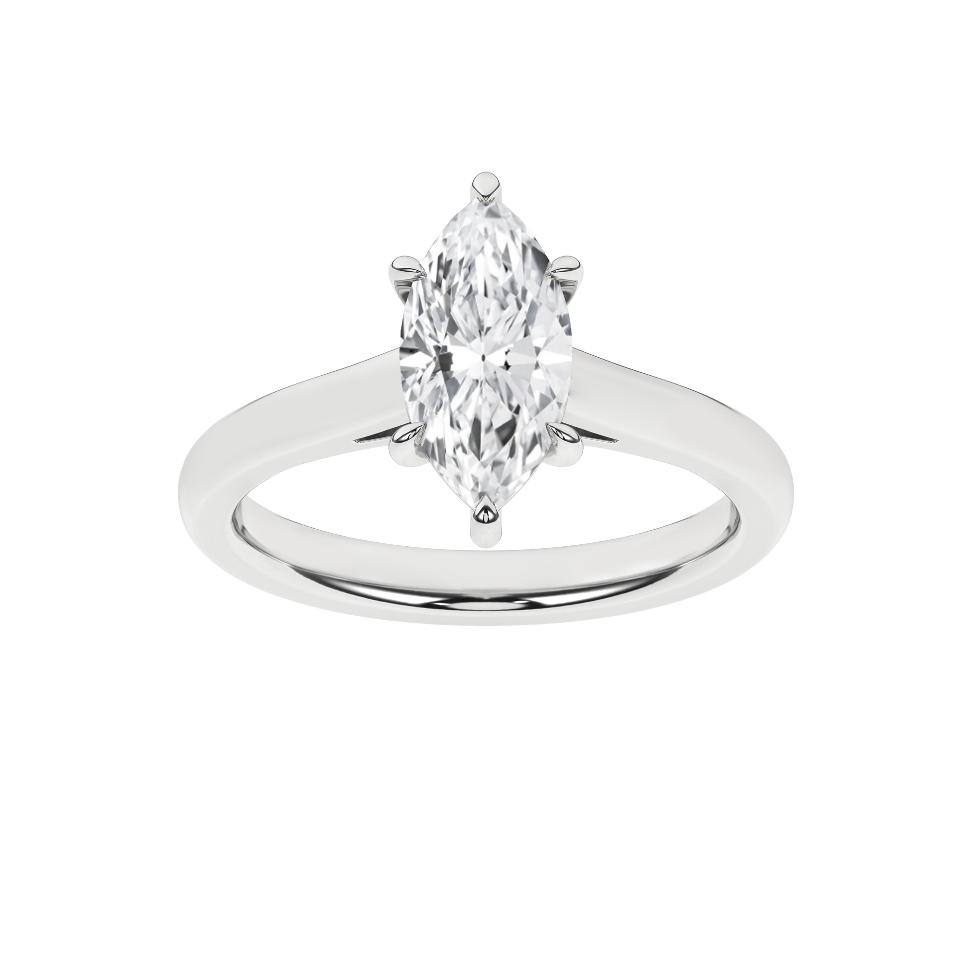 Solitaire Ring (Marquise) - Oz's Jewelers by The Hickory Jewelry Company