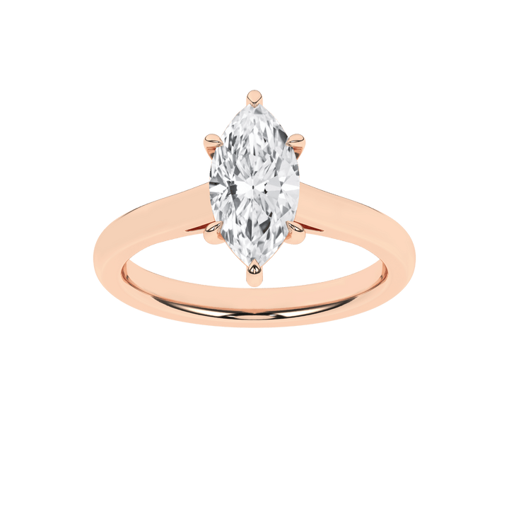 Solitaire Ring (Marquise) - Oz's Jewelers by The Hickory Jewelry Company