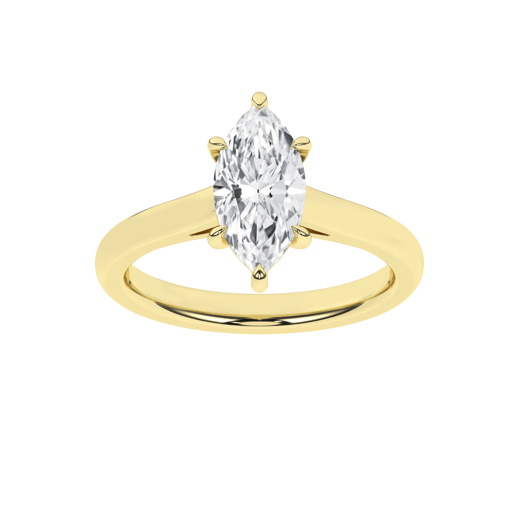 Solitaire Ring (Marquise) - Oz's Jewelers by The Hickory Jewelry Company