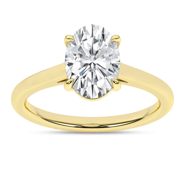 Solitaire Ring (Oval) - Oz's Jewelers by The Hickory Jewelry Company