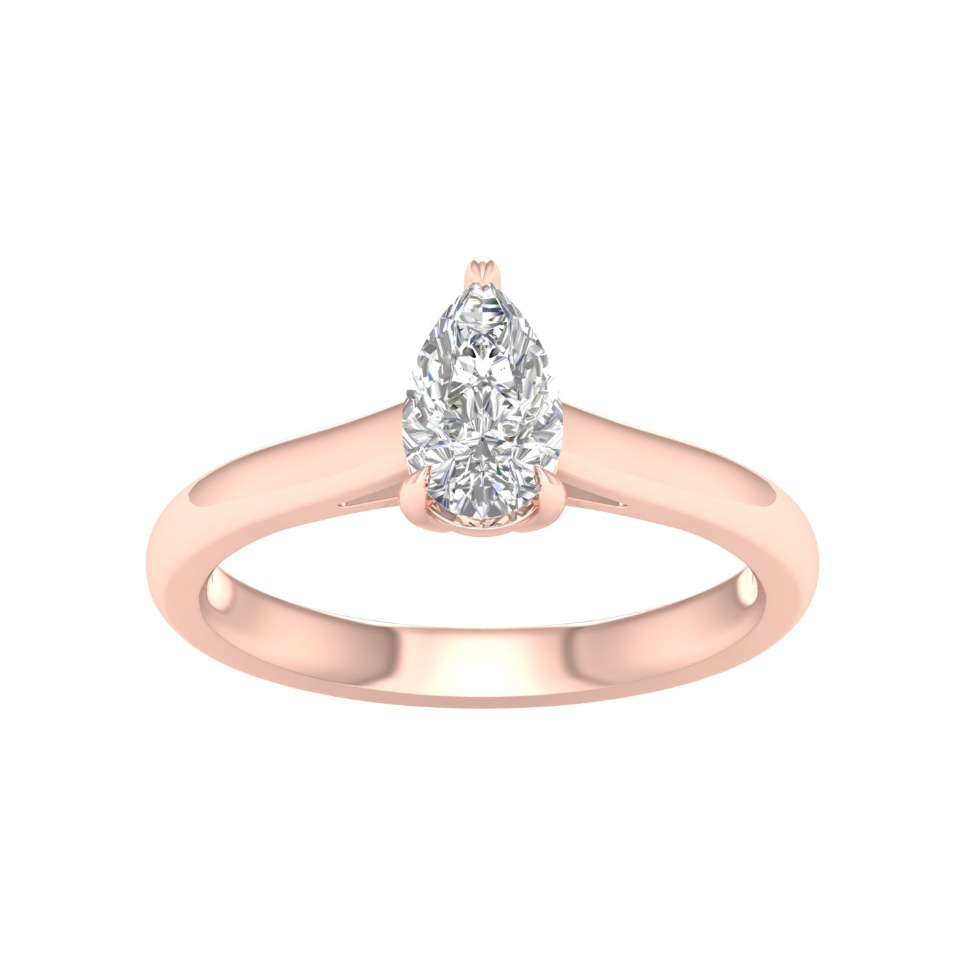 Solitaire Ring (Pear) - Oz's Jewelers by The Hickory Jewelry Company