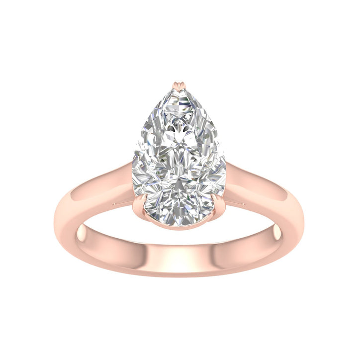 Solitaire Ring (Pear) - Oz's Jewelers by The Hickory Jewelry Company