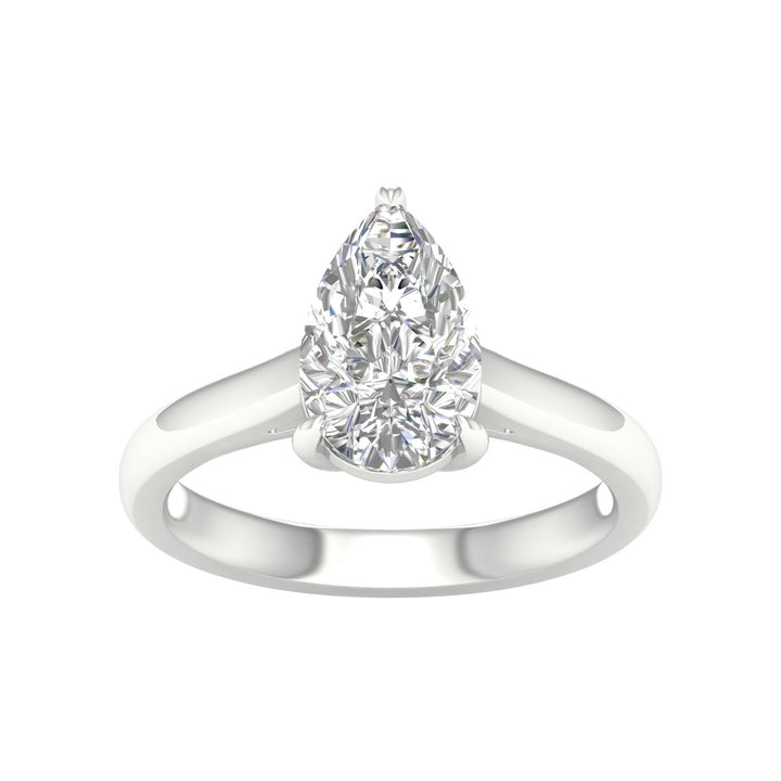 Solitaire Ring (Pear) - Oz's Jewelers by The Hickory Jewelry Company