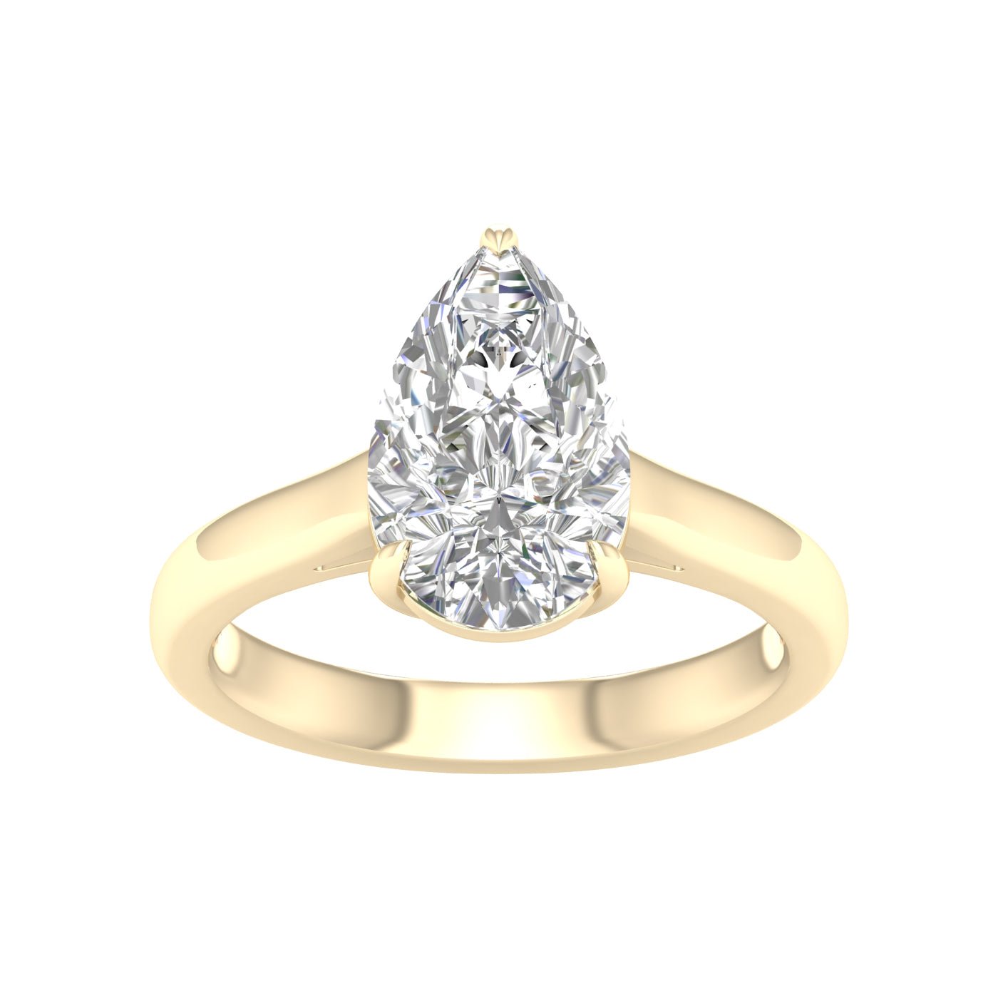 Solitaire Ring (Pear) - Oz's Jewelers by The Hickory Jewelry Company