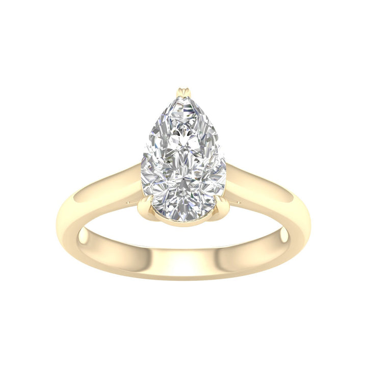 Solitaire Ring (Pear) - Oz's Jewelers by The Hickory Jewelry Company