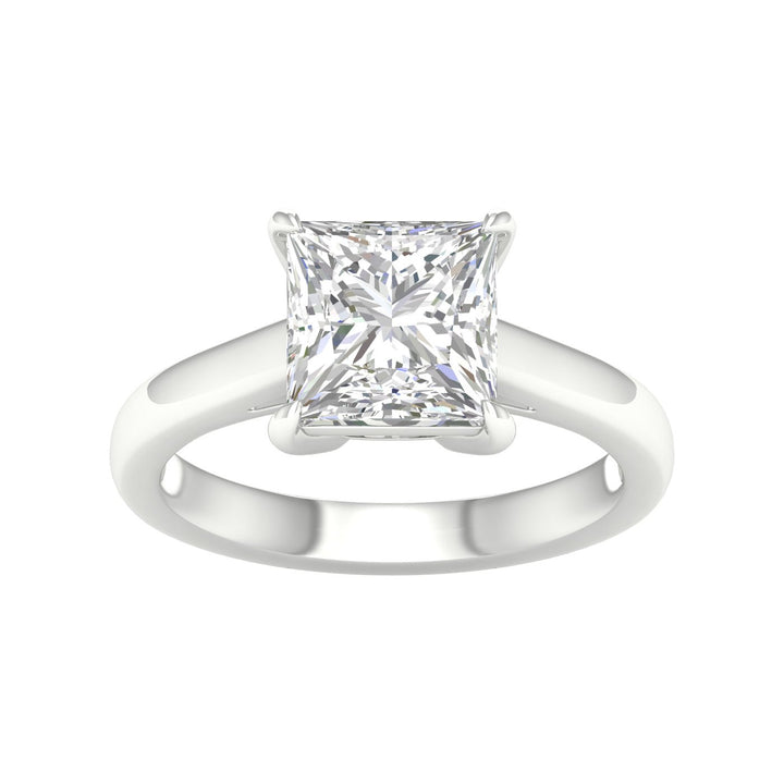 Solitaire Ring (Princess) - Oz's Jewelers by The Hickory Jewelry Company