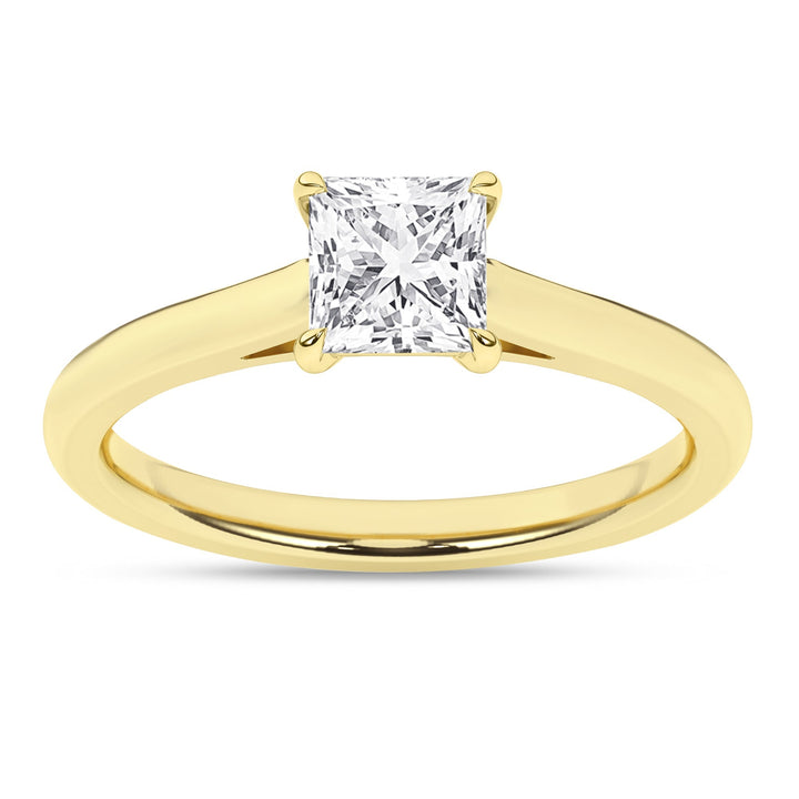 Solitaire Ring (Princess) - Oz's Jewelers by The Hickory Jewelry Company