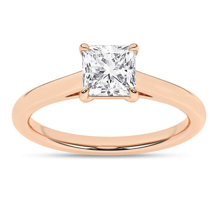 Solitaire Ring (Princess) - Oz's Jewelers by The Hickory Jewelry Company