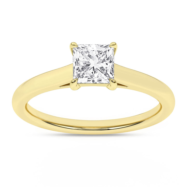 Solitaire Ring (Princess) - Oz's Jewelers by The Hickory Jewelry Company