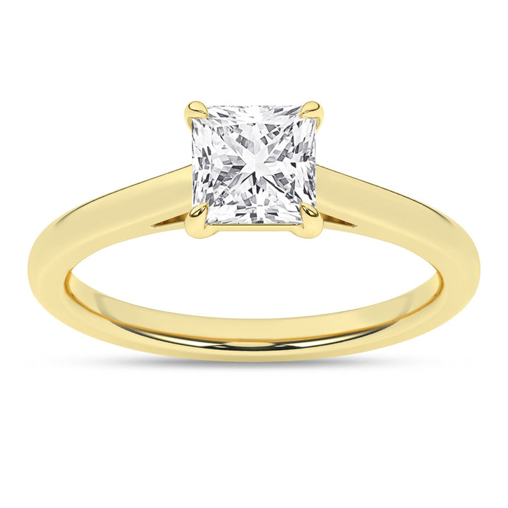 Solitaire Ring (Princess) - Oz's Jewelers by The Hickory Jewelry Company