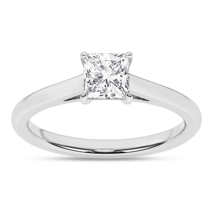 Solitaire Ring (Princess) - Oz's Jewelers by The Hickory Jewelry Company