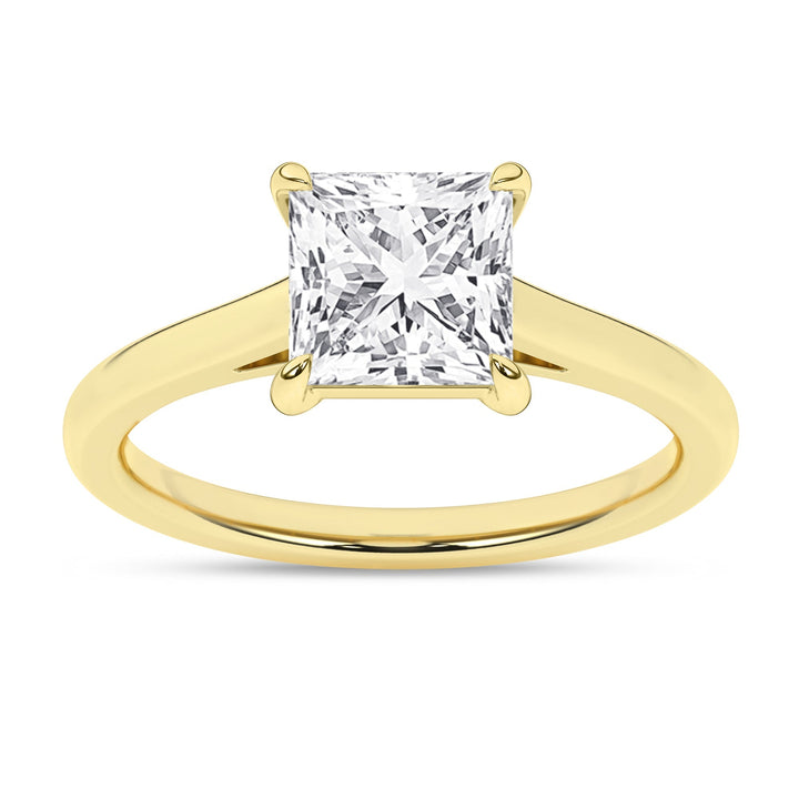 Solitaire Ring (Princess) - Oz's Jewelers by The Hickory Jewelry Company