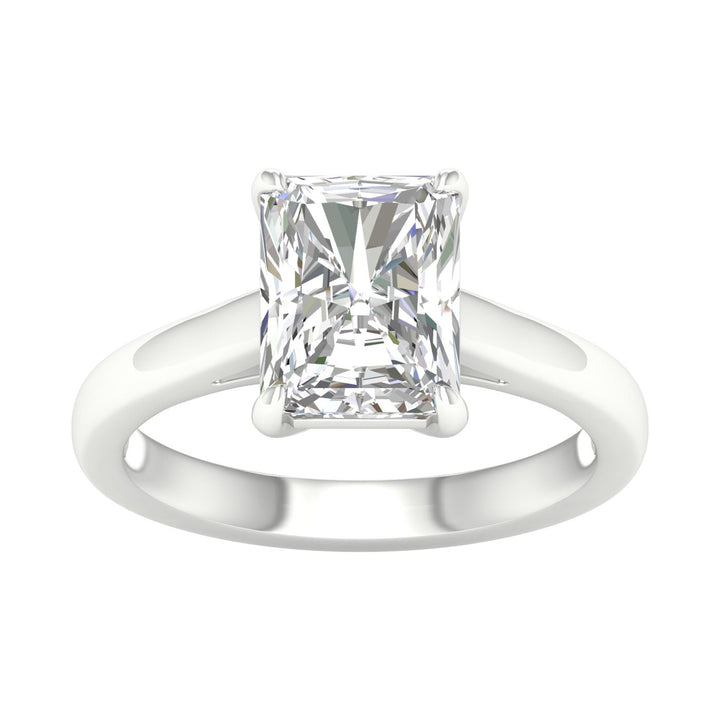 Solitaire Ring (Radiant) - Oz's Jewelers by The Hickory Jewelry Company