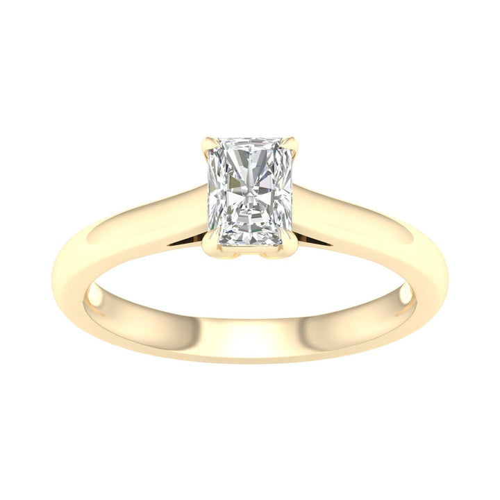 Solitaire Ring (Radiant) - Oz's Jewelers by The Hickory Jewelry Company