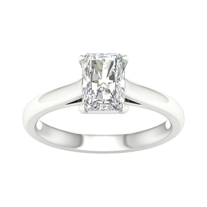 Solitaire Ring (Radiant) - Oz's Jewelers by The Hickory Jewelry Company