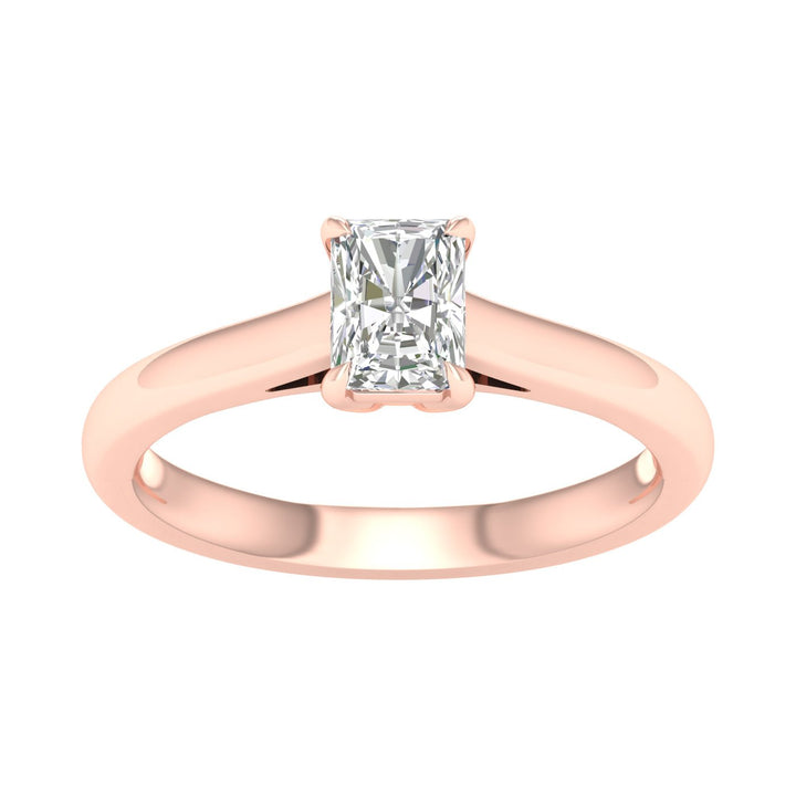 Solitaire Ring (Radiant) - Oz's Jewelers by The Hickory Jewelry Company