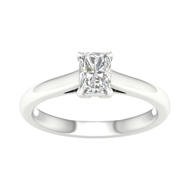 Solitaire Ring (Radiant) - Oz's Jewelers by The Hickory Jewelry Company