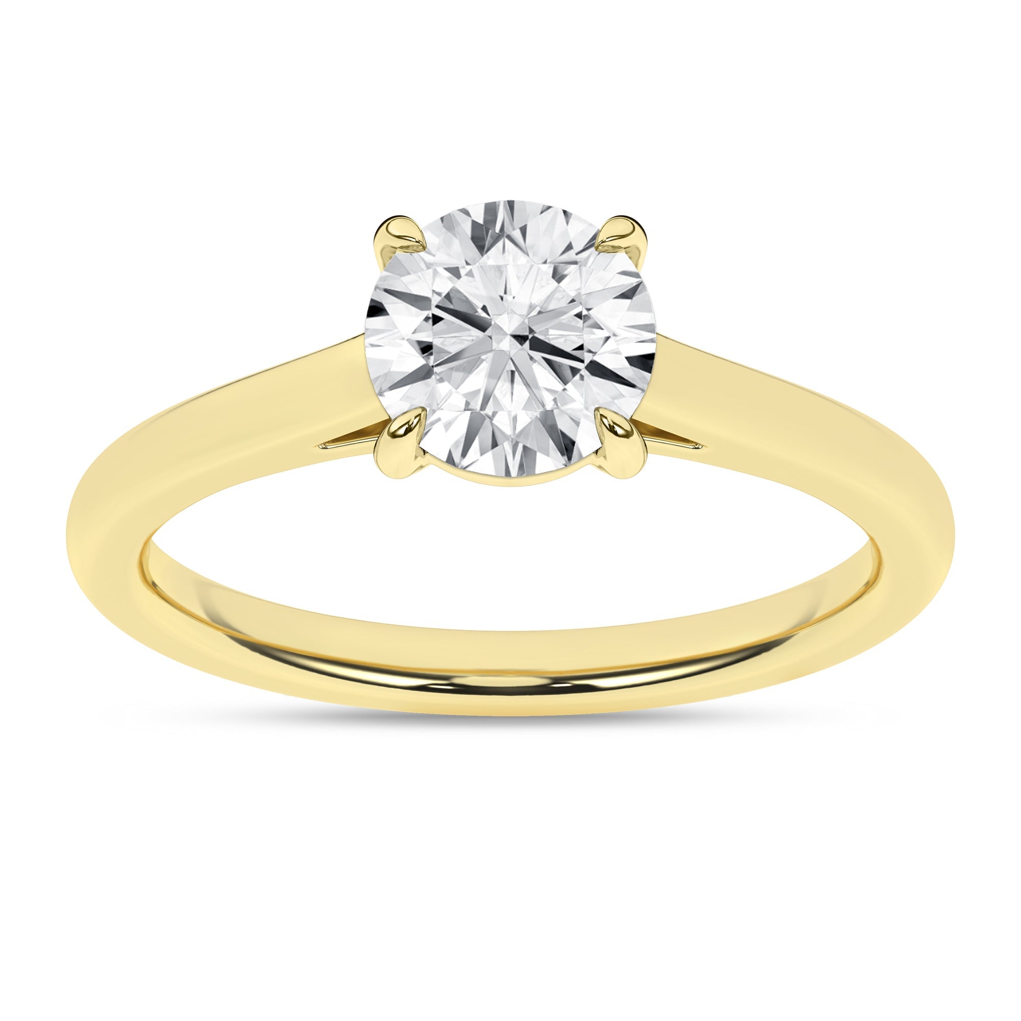 Solitaire Ring (Round) - Oz's Jewelers by The Hickory Jewelry Company