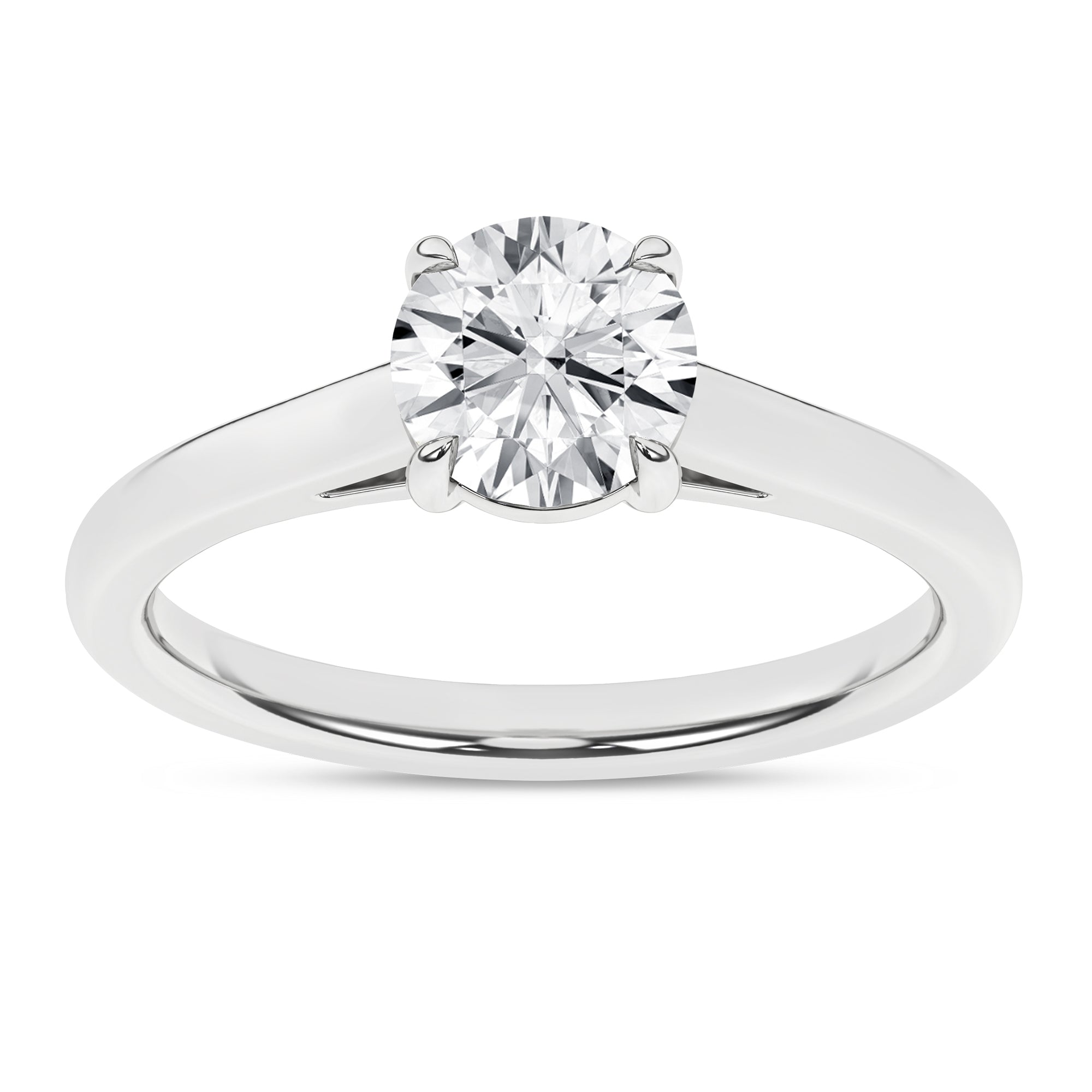 Solitaire Ring (Round) - Oz's Jewelers by The Hickory Jewelry Company