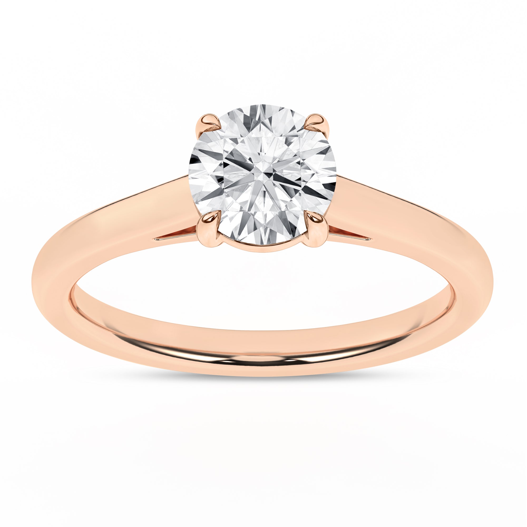 Solitaire Ring (Round) - Oz's Jewelers by The Hickory Jewelry Company