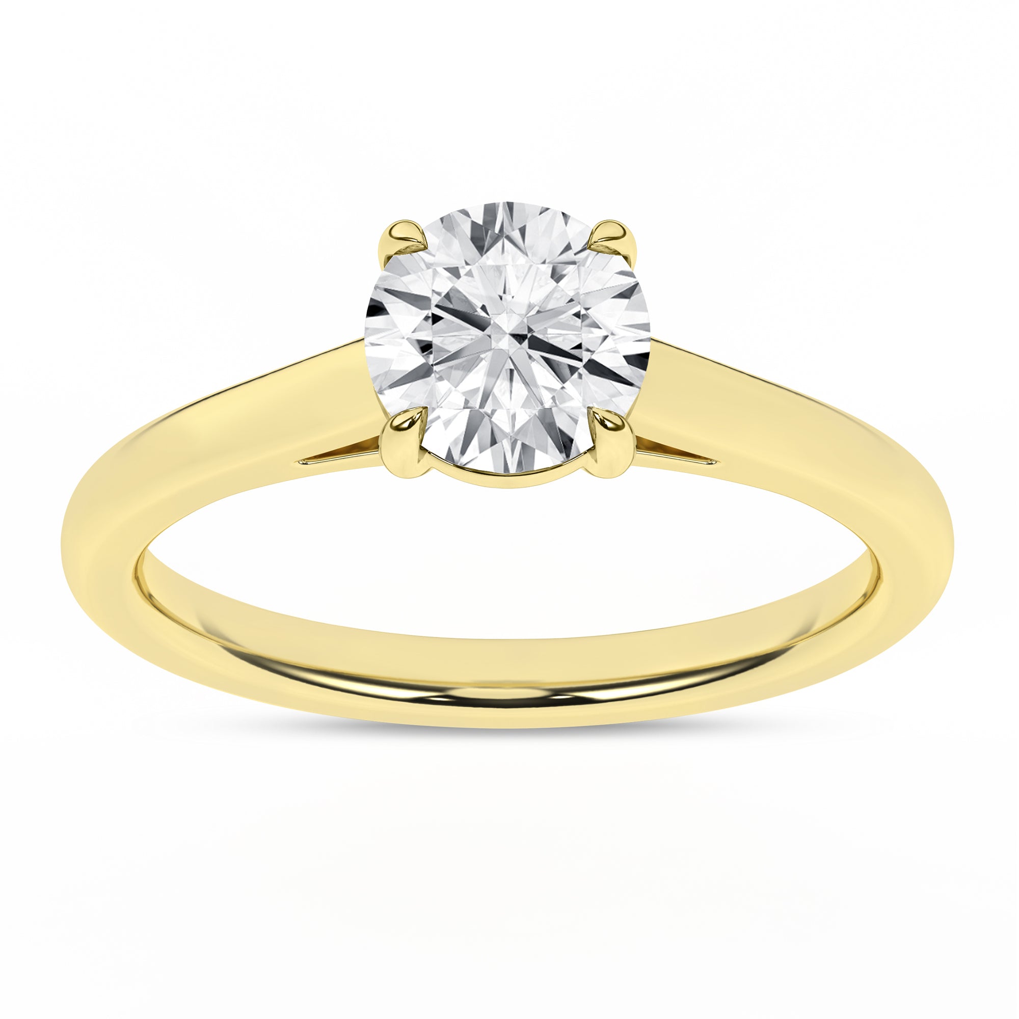 Solitaire Ring (Round) - Oz's Jewelers by The Hickory Jewelry Company