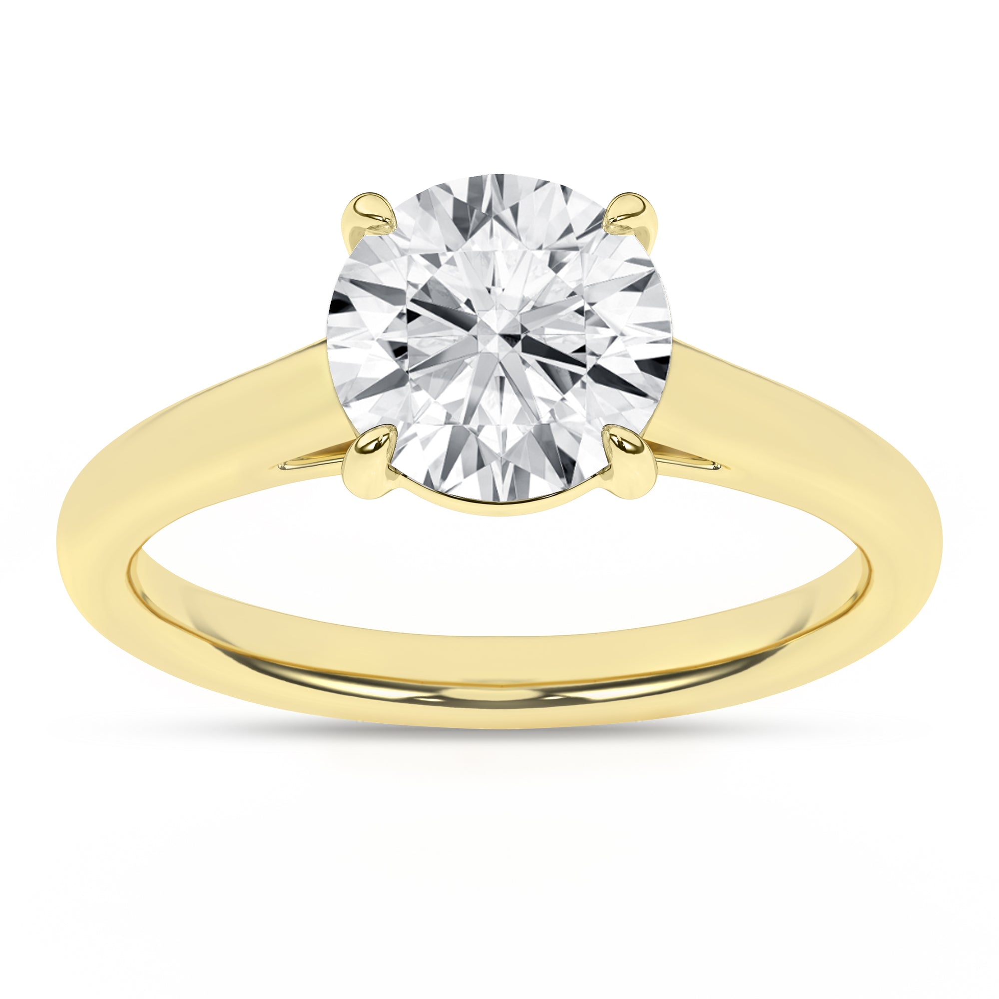 Solitaire Ring (Round) - Oz's Jewelers by The Hickory Jewelry Company