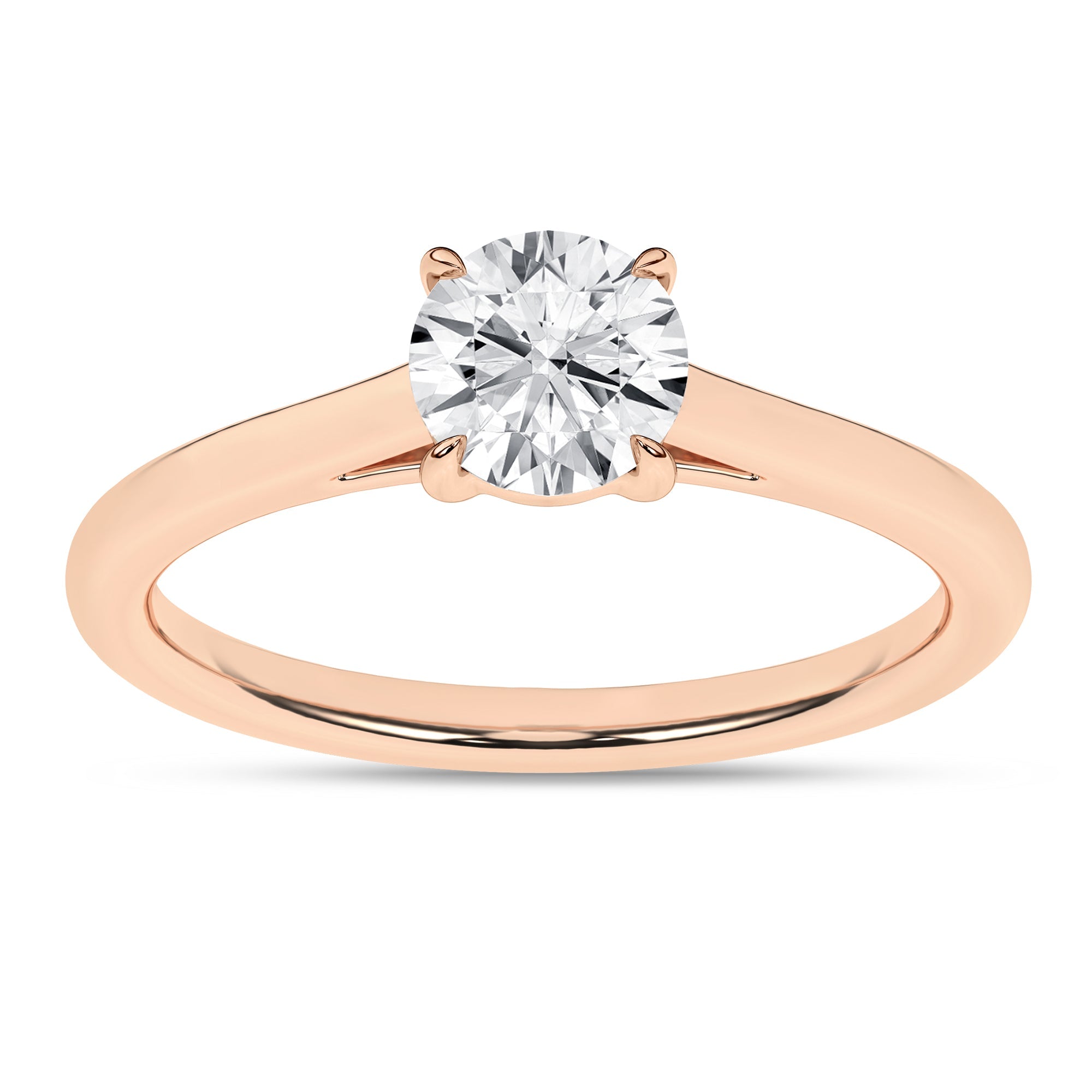 Solitaire Ring (Round) - Oz's Jewelers by The Hickory Jewelry Company